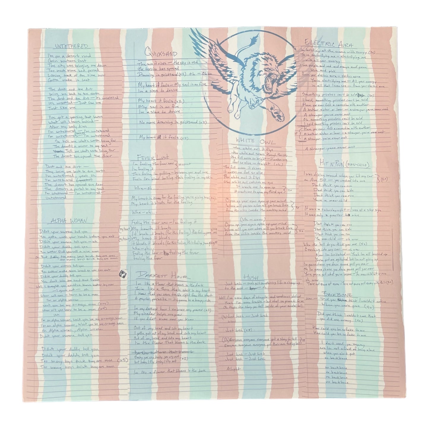 Vinyl Record - Autographed (Debut, Self-Titled LP)
